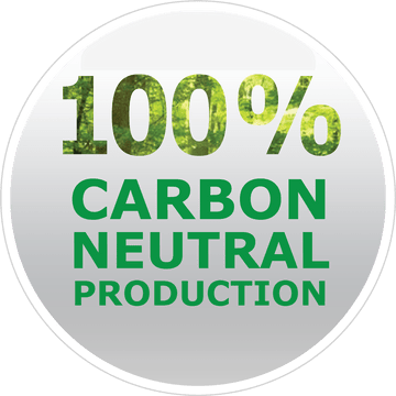 πιστοποίηση 100% carbon neutral production