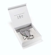 Kit & Kin grey hat and blanket bundle gift box