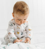 Kit & Kin Alphabet organic cotton All-in-one