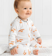 Kit & Kin Fox organic cotton All-in-one