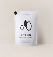 Kit & Kin non-toxic bathroom cleaner refill, plant-based for safe cleaning