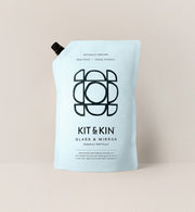Kit & Kin non-toxic glass and mirror cleaner refill, leaves your windows and glass streak-free