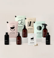 Kit & Kin non-toxic kitchen cleaning bundle, with plant-based kitchen cleaners