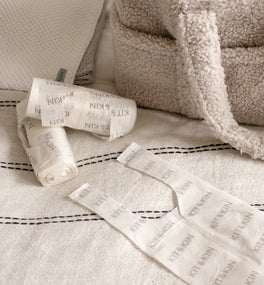 A roll of Kit & Kin nappy bags, baby changing bag essential for changes on the go