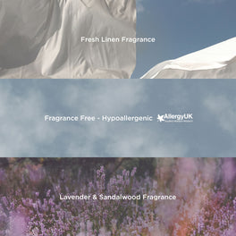 Kit & Kin eco fragrance-free laundry detergent and fabric conditioner, hypoallergenic and approved by Allergy UK, gentle on sensitive skin and eczema-prone clothes