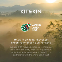 100% recycled toilet roll