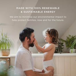 Kit & Kin recycled toilet paper made using sustainable renewable energy, eco-friendly toilet roll for everyday use